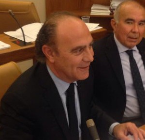 Audizione in Commissione affari costituzionali del Senato della Repubblica per il Sindaco di Alghero, Mario Bruno, che questa mattina, accompagnato da Carlo ... - Mario-Bruno-e-Carlo-Sechi-300x289