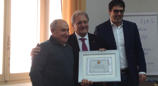 Giuseppe Correddu -. premiazione