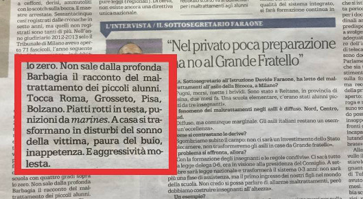 Articolo Repubblica - scivolone